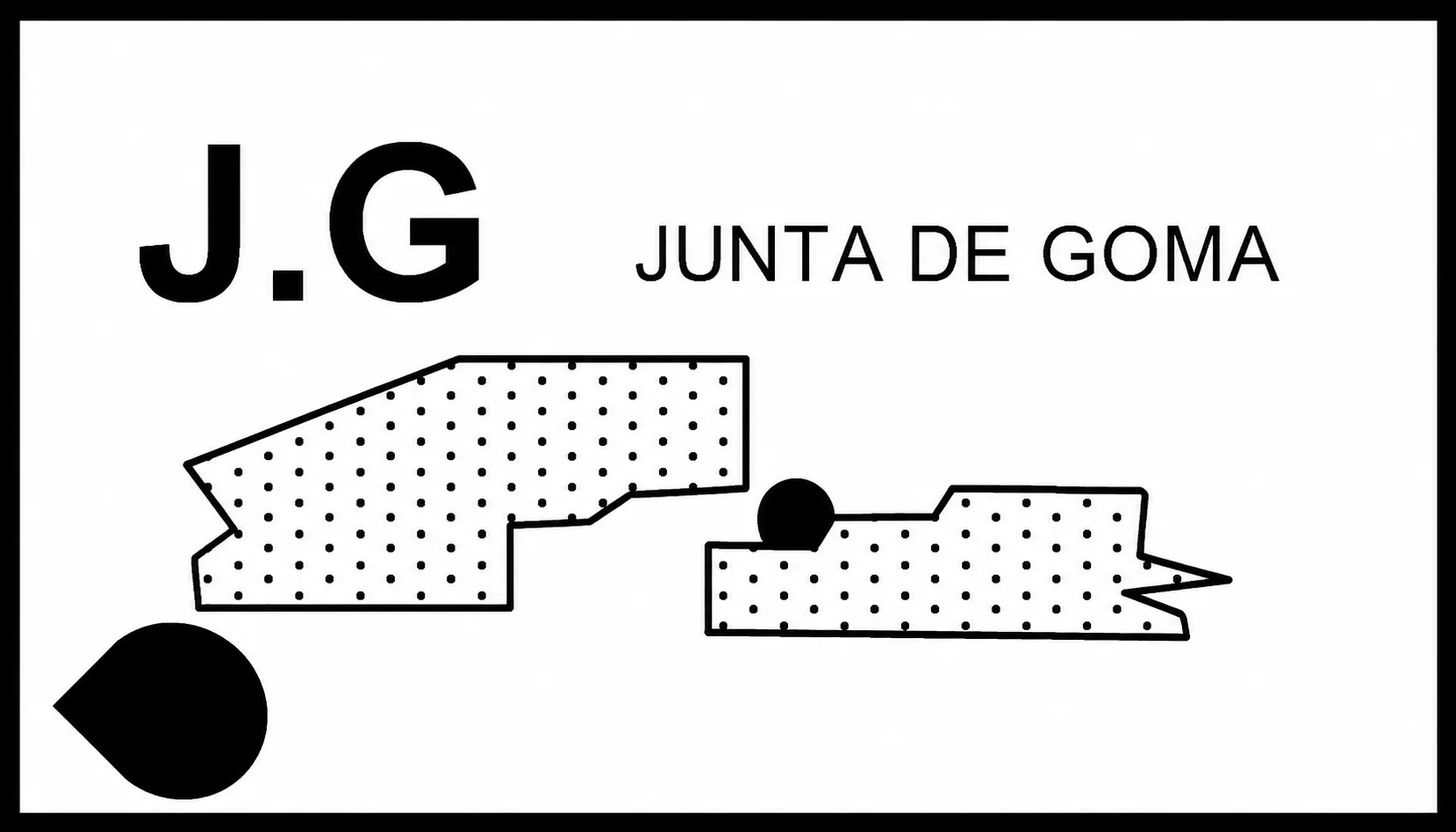 Esquema de Junta de Goma