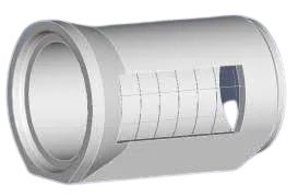 Tubo Base Plana TBP armado Bermac